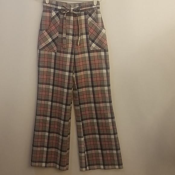 polyester bell bottoms